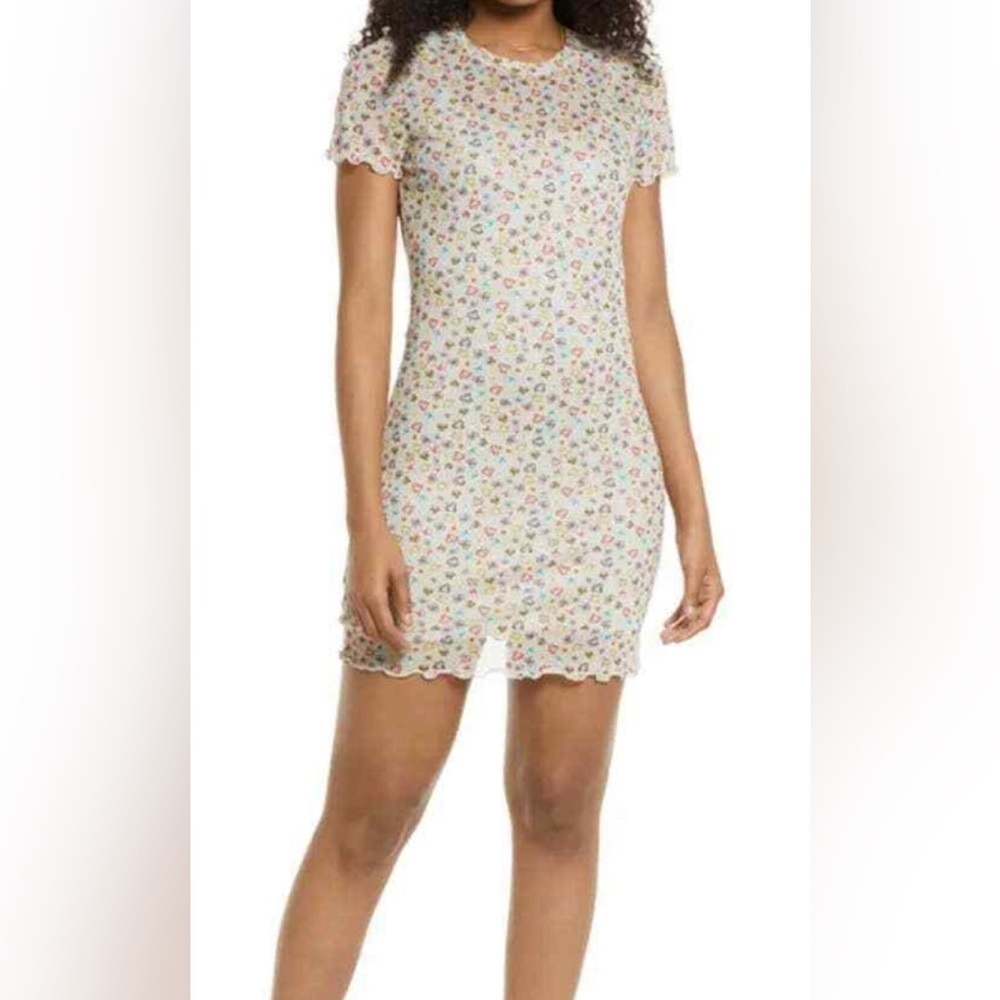 Nwot‎ BP. Nordstrom Casual Mesh Overlay Dress size xs